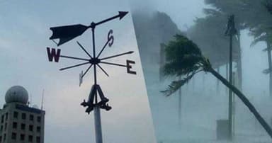 ৮০ কিলোমিটার বেগে ঝড়ের আভাস