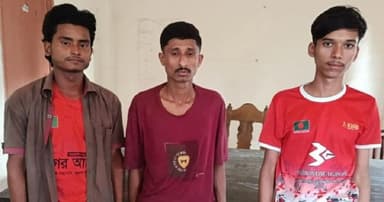 রামুতে ডাকাতি করতে গিয়ে আটক ৩