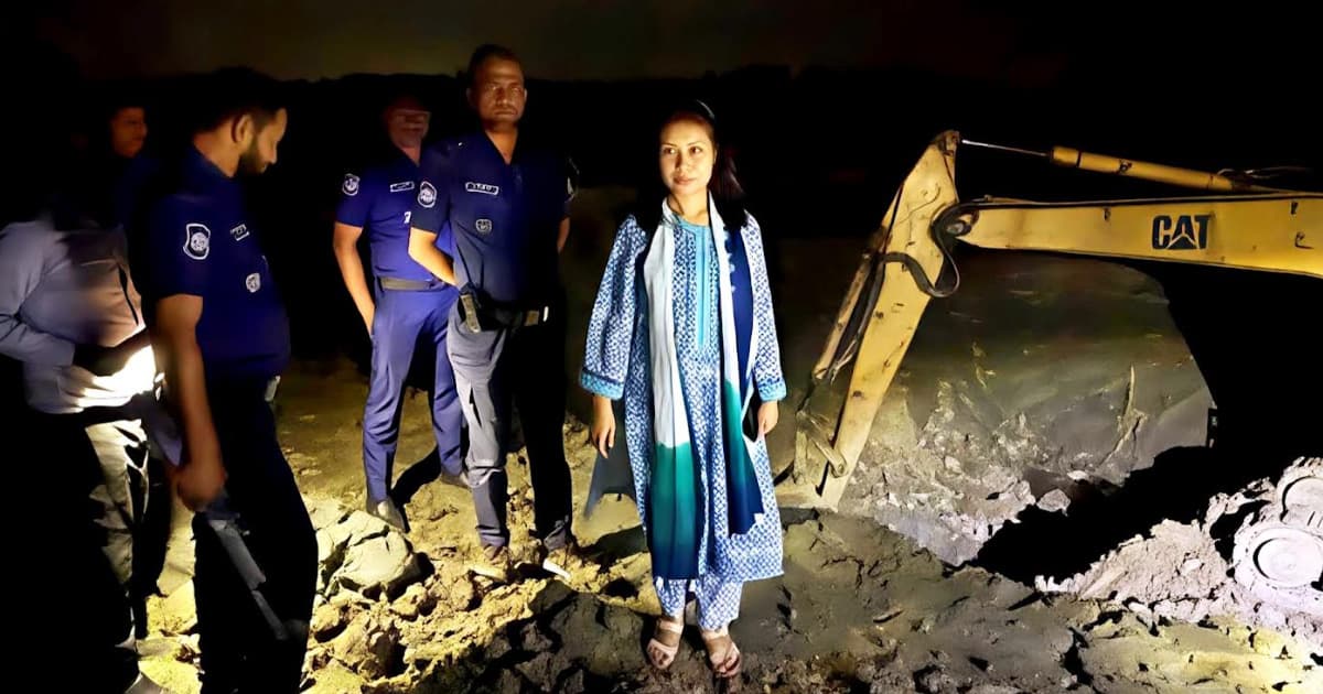 সদরপুরে কৃষিজমির মাটি কাটায় ৫০ হাজার টাকা জরিমানা