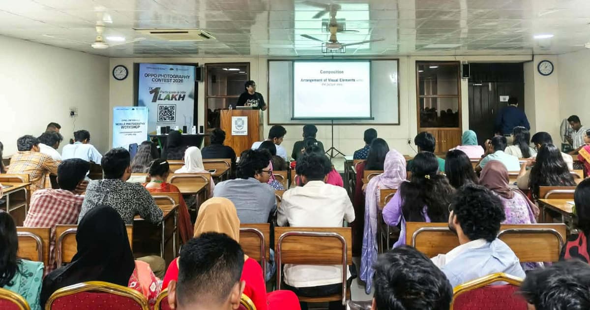 জাবিতে মোবাইল ফটোগ্রাফি বিষয়ক কর্মশালা অনুষ্ঠিত