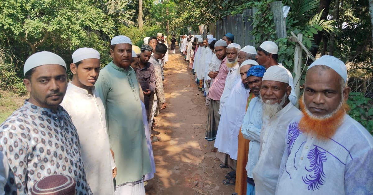 ভোলার চন্দ্র প্রসাদ রাস্তার বেহাল দশা, দুর্ভোগে প্রায় ১২ হাজার মানুষ