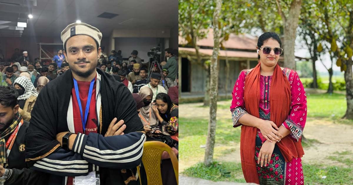 জকসু নেতাকে প্রকাশ‍্যে থাপ্পড় ছাত্রদল নেত্রীর