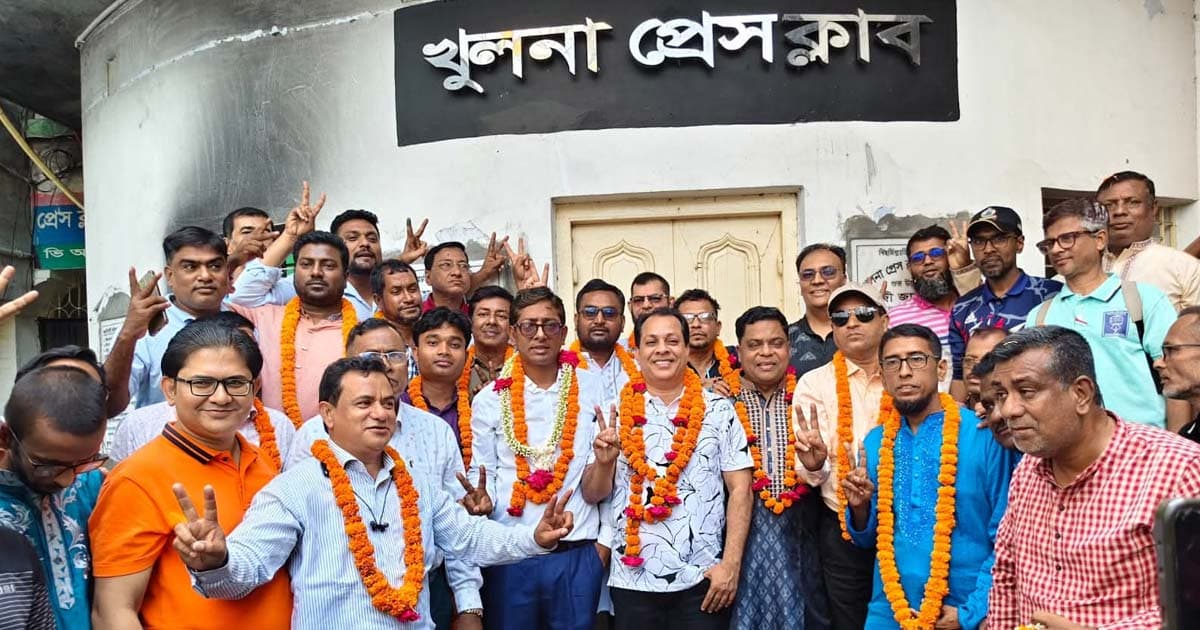 খুলনা প্রেস ক্লাবের সভাপতি সরোয়ার-সম্পাদক তরিকুল