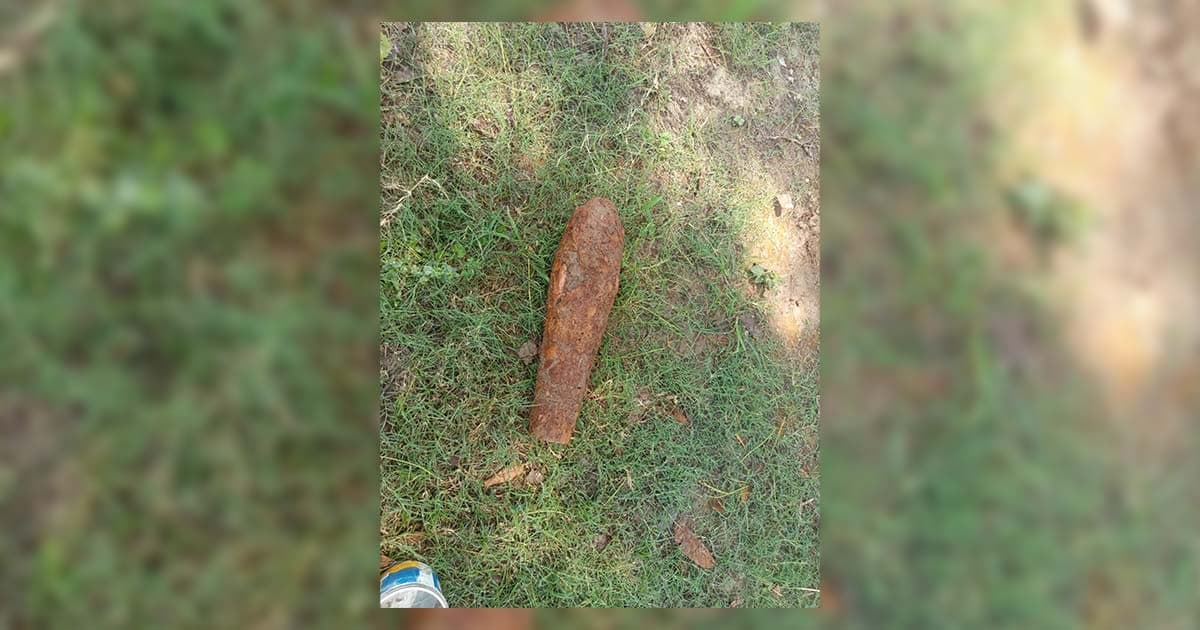 রাবিতে ‘মুক্তিযুদ্ধকালীন’ মর্টারশেল উদ্ধার