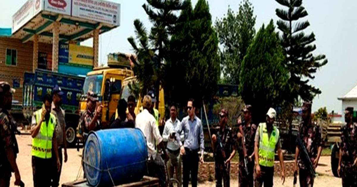 শার্শায় তেল নিয়ে চলছে তেলেসমাতি