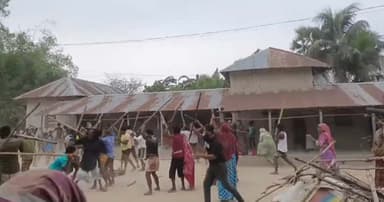 তাড়াশে দুই পক্ষের সংঘর্ষে আহত ২০