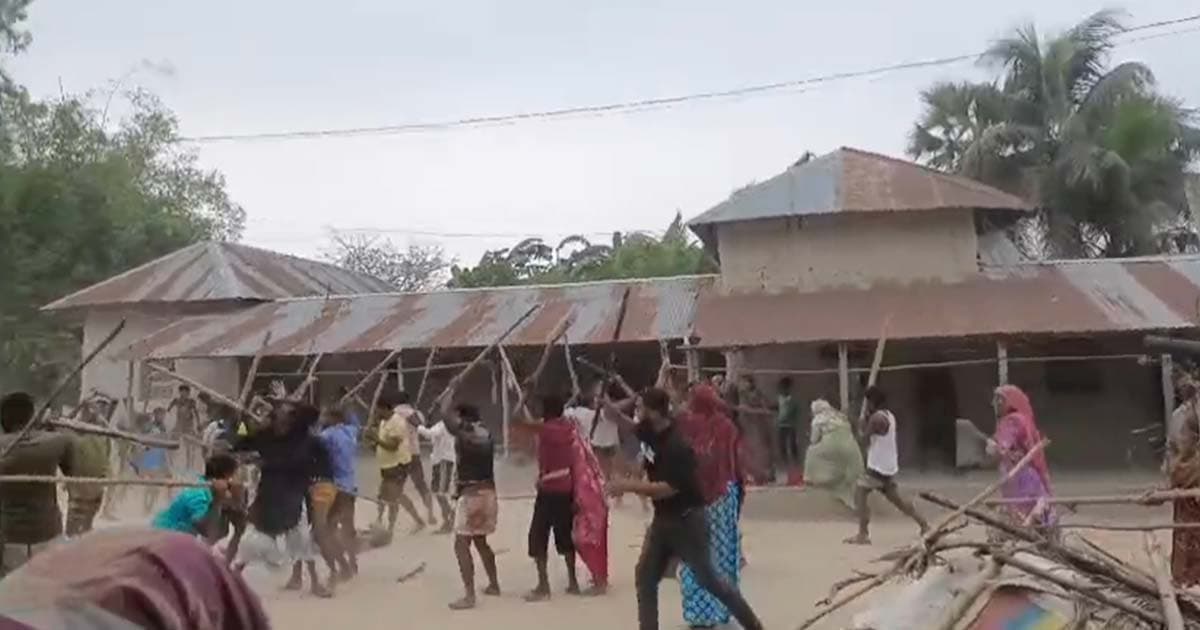 তাড়াশে দুই পক্ষের সংঘর্ষে আহত ২০