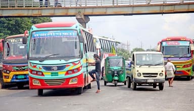 বাস ভাড়া কিলোমিটারে ১৫ পয়সা বৃদ্ধির প্রস্তাব