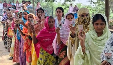 ৮ ঘণ্টায় ভোটগ্রহণ ছাড়াল ৮০ শতাংশ