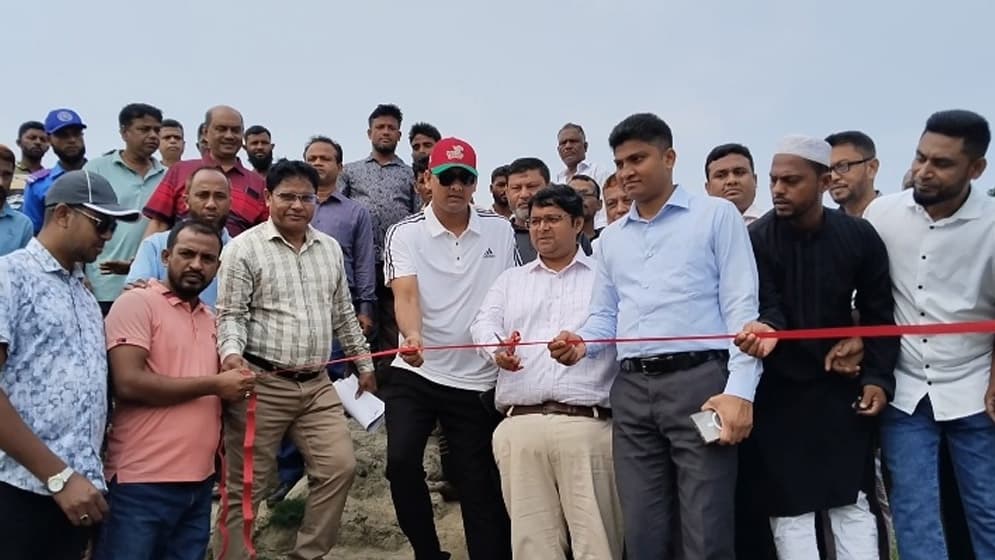 ভোলায় খাল খনন কর্মসূচির উদ্বোধন