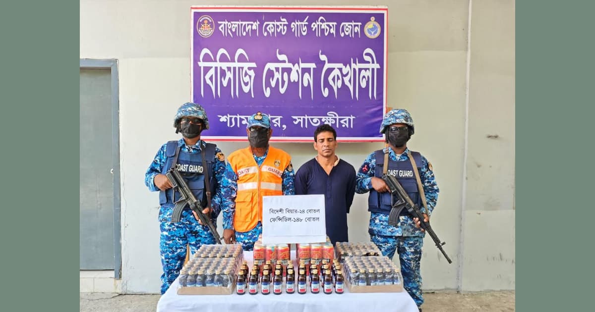 শ্যামনগরে বিপুল পরিমাণ মাদকসহ আটক ১