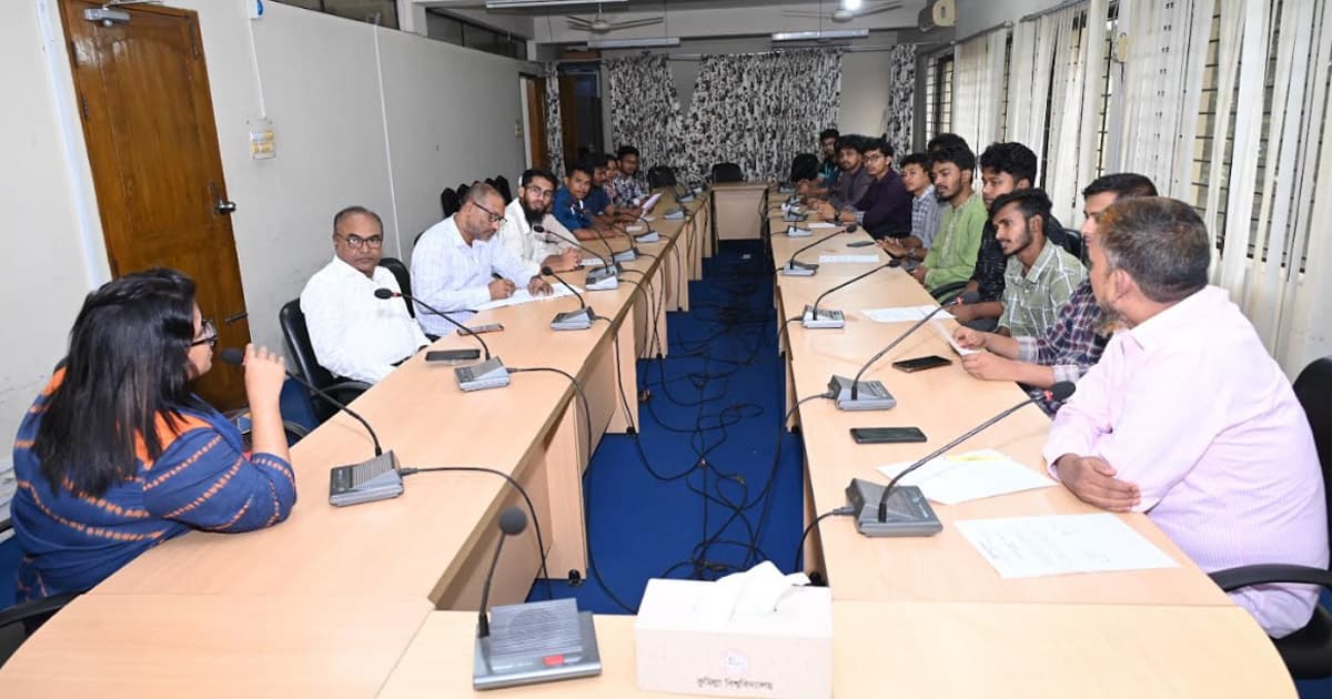 র‍্যাগিংয়ের বিরুদ্ধে জিরো টলারেন্স কুবি প্রশাসনের