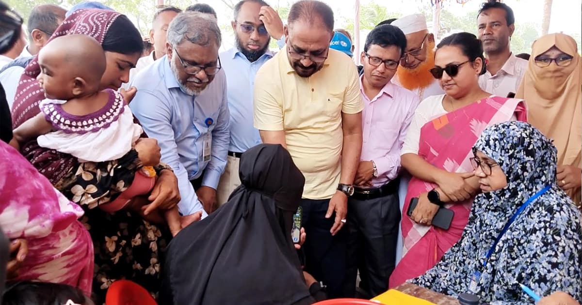 ময়মনসিংহে হাম ও রুবেলার টিকাদান কর্মসূচি শুরু