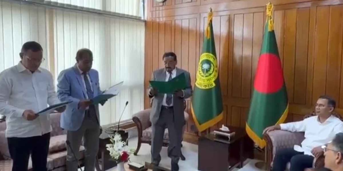 শপথ নিলেন নবনির্বাচিত দুই এমপি