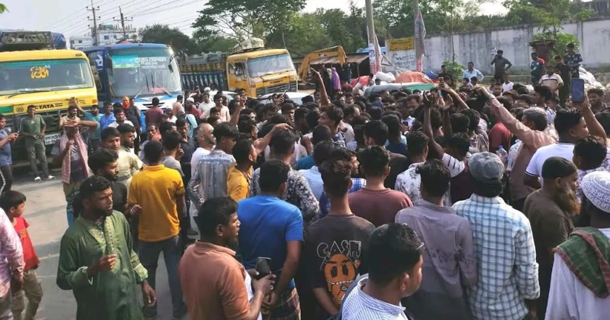 তিন ঘণ্টা বন্ধ পর, স্বাভাবিক ঢাকা–ময়মনসিংহ মহাসড়ক