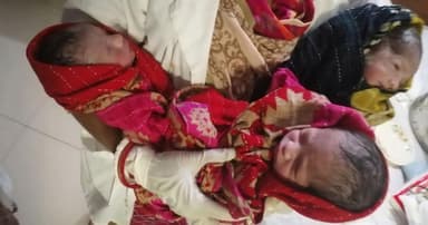 পিরোজপুরে একসঙ্গে তিন সন্তানের জন্ম