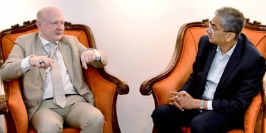 পানিসম্পদ মন্ত্রীর সঙ্গে জার্মান রাষ্টদূতের সাক্ষাৎ