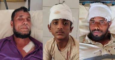 পাংশায় একই পরিবারের তিনজনকে কুপিয়ে জখম