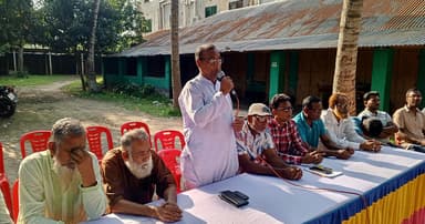 তাড়াশে কৃষক দলের পরিচিত সভা অনুষ্ঠিত