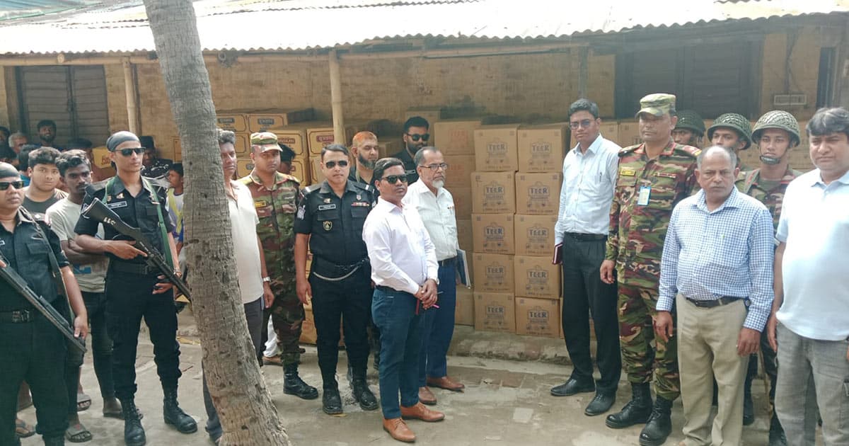 কুষ্টিয়ায় ভোজ্যতেল মজুত, জরিমানা