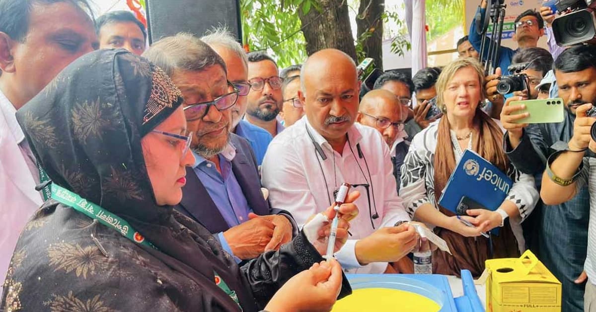 প্রথম ধাপে হামের টিকা পাবে ১২ লাখ শিশু