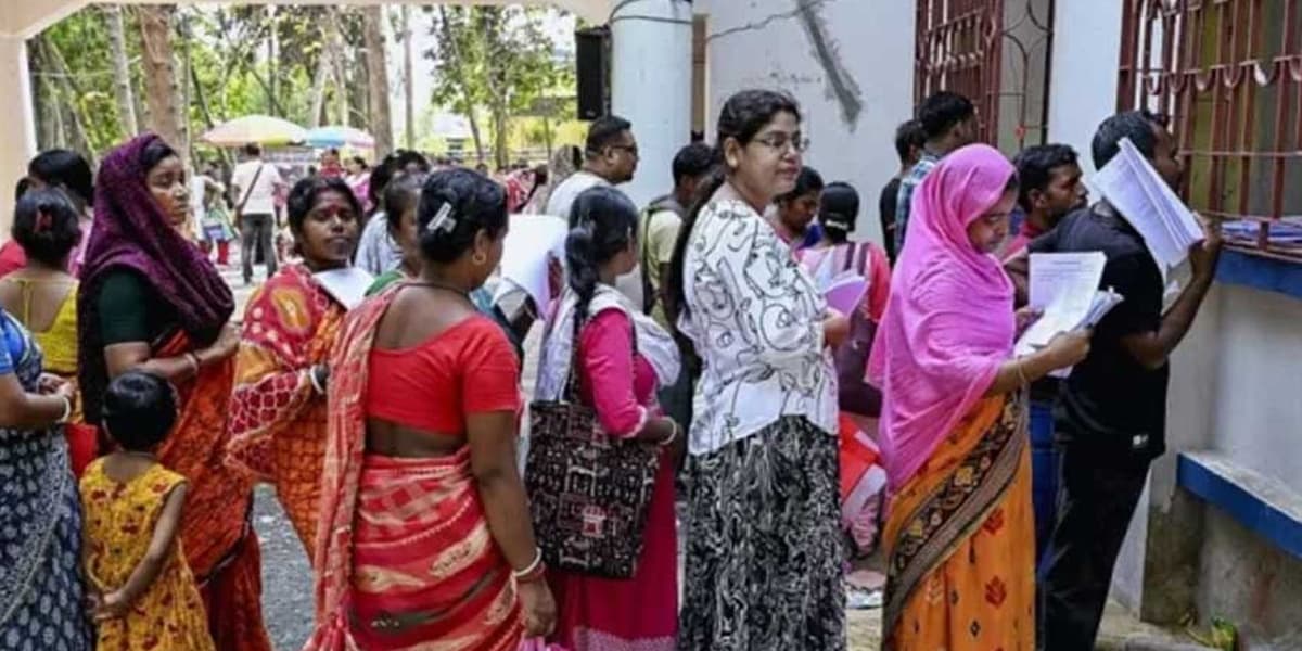 পশ্চিমবঙ্গে দ্বিতীয় দফার ভোট শুরু