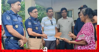 জীবনের সমস্ত সঞ্চয় দিয়ে গড়া প্রতিষ্ঠান ও রেখা রানীর পাশে দাঁড়ালেন পুলিশ সুপার