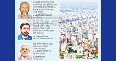 ঢাকার ঘাড়ে ঝুঁকির ভার