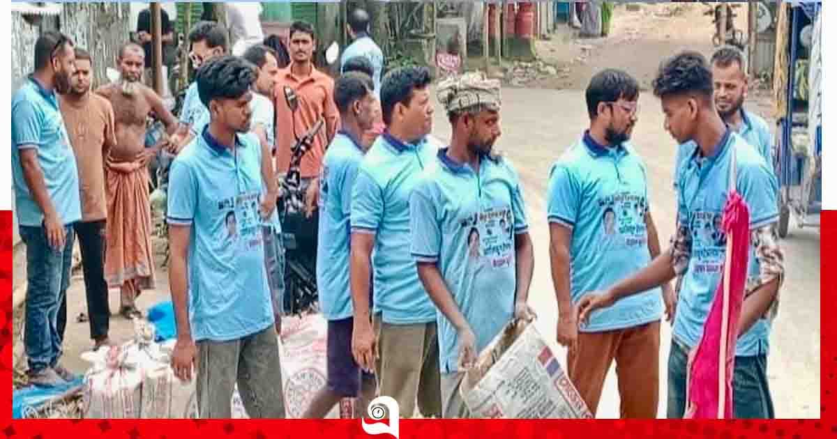 সদরপুরে নিজস্ব অর্থায়নে সড়ক সংস্কার করলেন যুবদল নেতা
