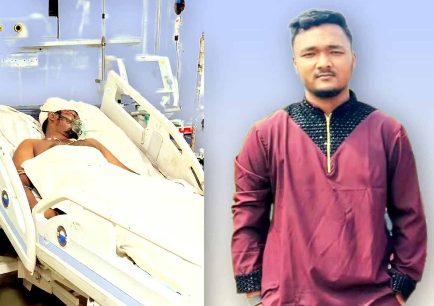 ওসমানীনগরে সড়ক দুর্ঘটনার ৯ দিন পর যুবকের মৃত্যু