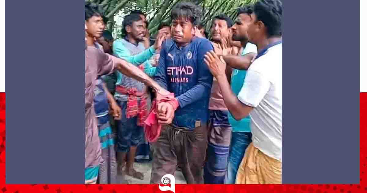 নেশার টাকা না পেয়ে মাকে কুপিয়ে হত্যা,ঘাতক ছেলে আটক