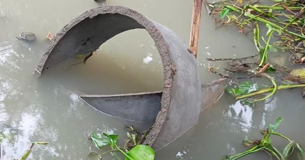 নেছারাবাদে জমি বিরোধে ইট-স্লাব ও রিং ভাঙচুরের অভিযোগ