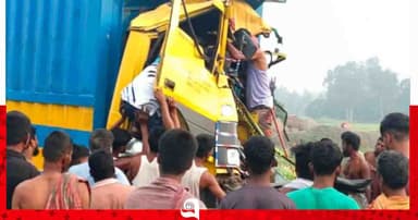 সিরাজগঞ্জে ​বেপরোয়া ডাম্প ট্রাকের ধাক্কায় চালক নিহত