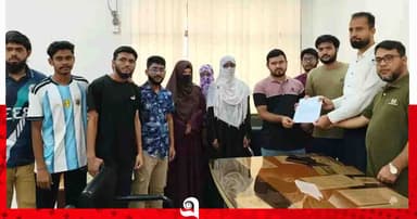 ক্যাম্পাসে বহিরাগত নিয়ন্ত্রণ ও নিরাপত্তা চেয়ে যবিপ্রবিতে স্মারকলিপি