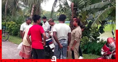 নেছারাবাদে জমি দখল নিয়ে দুই পক্ষের বিরোধ, এলাকায় উত্তেজনা
