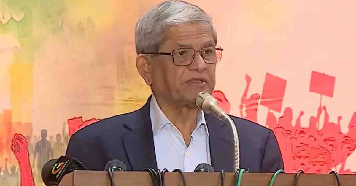 জুলাইয়ের রক্তের ঋণ শোধের উপায় জানালেন মির্জা ফখরুল