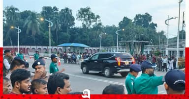 রাষ্ট্রপতির শপথ অনুষ্ঠানে বঙ্গভবনে ৩ বাহিনীর প্রধান