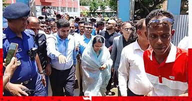 চলনবিলের রূপ দেখতে তাড়াশে পর্যটন মন্ত্রী