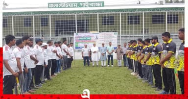 গাইবান্ধায় ফার্মাসিউটিক্যালস প্রিমিয়ার লীগ ক্রিকেট টুর্নামেন্টের উদ্বোধন