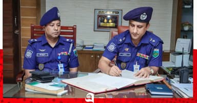 রাজশাহীর নতুন পুলিশ সুপারের দায়িত্ব গ্রহণ