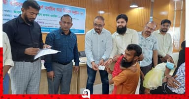 ময়মনসিংহে ২৫০ প্রতিবন্ধী পেল সুবর্ণ কার্ড