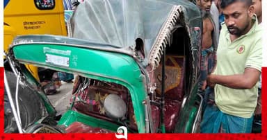 ত্রিশালে ট্রাক-সিএনজি মুখোমুখি সংঘর্ষে নারীসহ নিহত ২