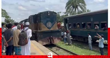 ইঞ্জিন বিকল, সাড়ে ৪ ঘণ্টা আটকে রইলো ট্রেন