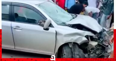 ব্রাহ্মণবাড়িয়া ফ্লাইওভারে ত্রিমুখী সংঘর্ষ, আহত ৬