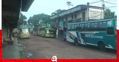 চুয়াডাঙ্গার সব রুটে অনির্দিষ্টকালের জন্য বাস চলাচল বন্ধ