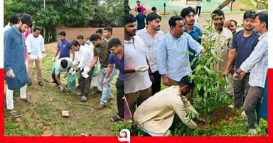 কুবি ছাত্রদলের পরিচ্ছন্নতা ও বৃক্ষরোপণ কর্মসূচি
