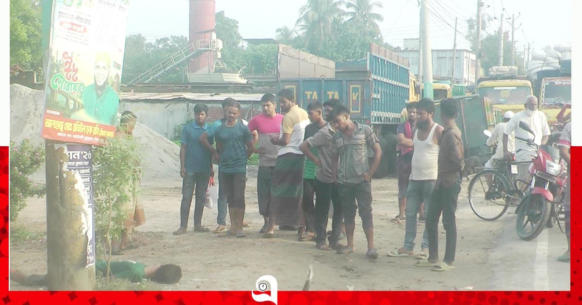 বাস টার্মিনালের পাশ থেকে অজ্ঞাত যুবকের মরদেহ উদ্ধার