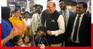 ভারতীয় ভিসা কেন্দ্রে প্লে-গ্রাউন্ড উদ্বোধন