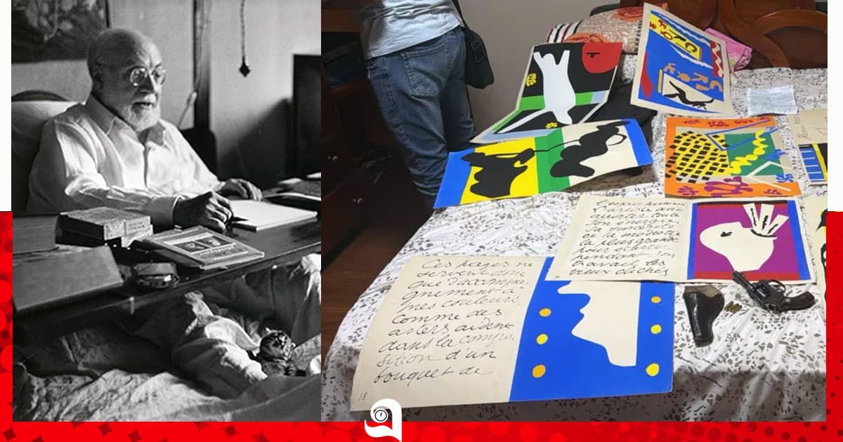 অঁরি মাতিসের চুরি যাওয়া শিল্পকর্ম উদ্ধার