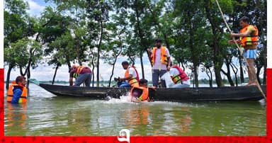 জাফলংয়ে নতুন দিগন্ত 'জাঙ্গুয়ার হাওর'